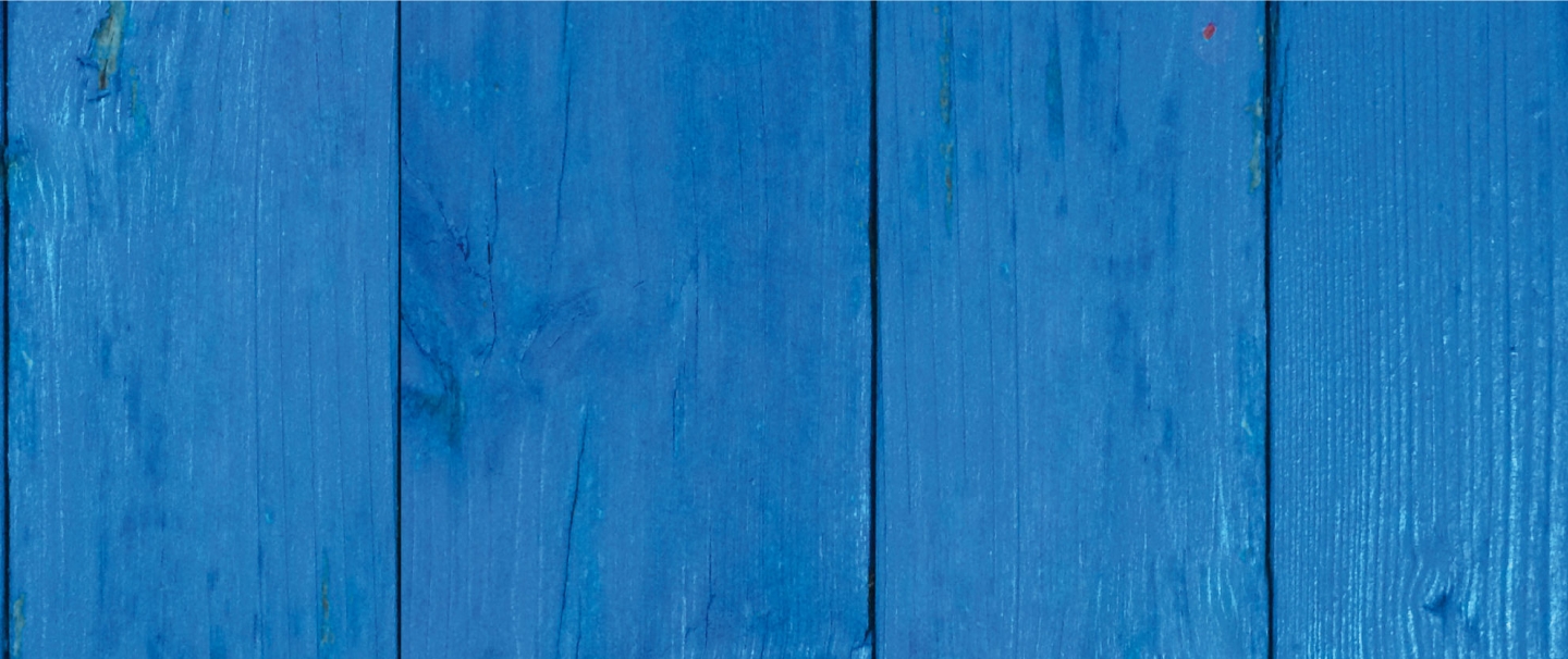 Fond d'étagères bleues