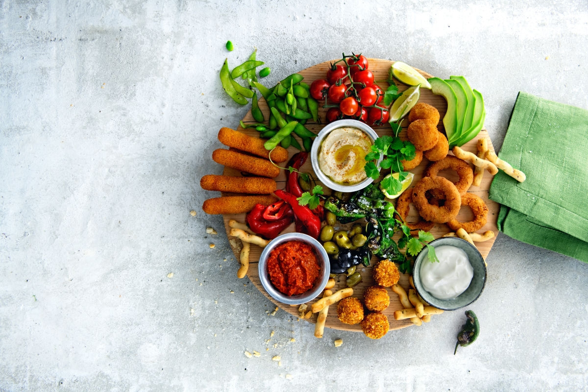 Borrelplank Veggie Delight